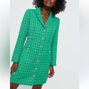 NEW Tuckernuck Emerald Tweed Stacie Dress